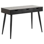 Northern Lights Collection - Neptun Skrivbord 77x110x50 cm Svart/Svart