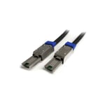 Startech - com Câble Externe sas (Serial Attached scsi) 2 m - Mini sas - SFF-8088 vers SFF-8088 - 2 m - SFF-8088 - SFF-8088 - Male connector / Male