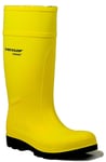 Dunlop Mens Safety Wellies Purofort Profession Slip On yellow UK Size