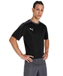 Puma Men's teamGOAL 23 Training Jersey T-Shirt, Black-Asphalt, 3XL
