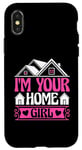 Coque pour iPhone X/XS I'm Your Home Girl Agent immobilier Courtier agent immobilier