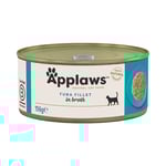 Applaws i buljong 6 x 156 g - Tonfiskfilé