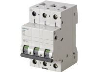 SIEMENS Automatisk säkring C 16A, 3-poligC-karaktäristik6kA kortslutningskapacitet400AC, 60VDC, 54 mm bred