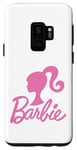 Coque pour Galaxy S9 Barbie - Logo Barbie Pink