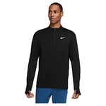 Nike DD4756 M NK DF ELMNT TOP HZ Sweatshirt mens black/reflective silv L