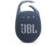 Enceinte Bluetooth ultra-portable - JBL - Clip 5 - Résistant à l'eau - Bluetooth 5.3 - Bleu