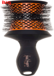 ( Medium )  Thermo  Ceramic  Hourglass  Hot  Curl  Brush -  Hair  Curling  Brush