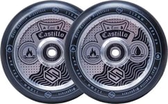 Striker Toni Castillo Sparkesykkel Hjul 2-Pakning (110mm - Raw & Black)
