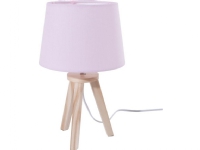 Atmosphera Bordslampa Sänglampa med rosa lampskärm 31 cm