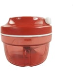 Tupperware Chef Turbo-kock Röd D158 Lökhackare Speedy Boy Lökskärare 27357