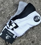 3 x Mens CONVERSE Ultra LOW CUT Grey White Black Cushioned TRAINER SOCKS Con3