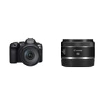 Canon EOS R6 Mark II Full Frame Mirrorless Camera & RF 24-105mm F4L IS USM | 24.2-megapixels & RF 50mm F1.8 STM Lens - Compact and Lightweight Lens for EOS R-Series Cameras