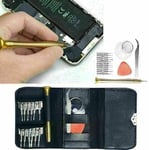 Mobile Phone 16 in 1 Repair Tool Kit Screwdriver Set iPhone iPod iPad Samsung UK