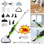 10 in 1 Electric Hot Steam Mop Cleaner Floor Carpet Window Washer Hand Steamer