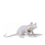 Seletti - Mouse Lamp Lying Down White