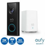 Eufy 2K Battery Powered Video Doorbell with Homebase Brand New and Sealed