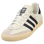 adidas Jeans Mens White Navy Casual Trainers - 9 UK