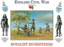 A Call To Arms 3203 1:32 Royalist Musketeers 16 figures