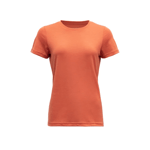 Devold Eika Tee, t-skjorte i ull dame Coral GO 180 291 B 121A S 2020