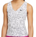 NIKE Court Victory Tank Women White (Storlek: M)