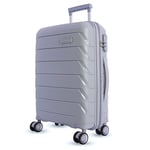 Don Algodon Maletas de Viaje Cabina - Maleta Cabina 55x40x20, Women’s Luggage- Carry-On Luggage, Grey, Cabina - MLX8050049