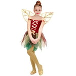 WIDMANN MILANO PARTY FASHION - Costume de fée fantastique pour enfants, robe, elfe, papillon, déguisements de carnaval