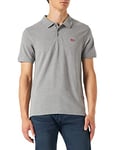 Levi's Men's Housemark Polo T-Shirt, Medium Grey Heather, M