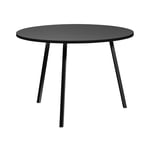 HAY - Loop Stand Round Table - Black - Ø105 cm