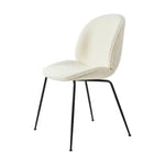 GUBI Beetle dining chair fully upholstered conic base Karakorum 001 – sort stativ