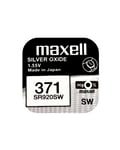 Knappcellsbatteri silveroxid 371 SR920 Maxell