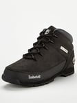 Timberland Euro Sprint Lace Up Boots - Black, Black, Size 10, Men