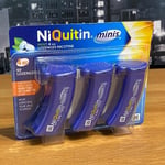 🟢 NiQuitin Minis Mint 60 Lozenges Nicotine Craving Relief Stop Smoking Aid 4mg