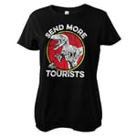 Jurassic Park - Send More Tourists Girly Tee, T-Shirt