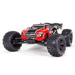 ARRMA 1/8 KRATON 6S V5 4WD BLX Speed Monster Truck with Spektrum Firma RTR - Red C-ARA8608V5T1