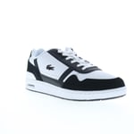 Lacoste T-Clip Vlc 223 1 SMA Mens White Leather Lifestyle Trainers Shoes
