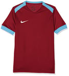 Nike Kids Dry Park Derby II Short Sleeve Top - Team Red/University Blue/University Blue, Large