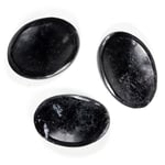 Worry Stones Black Tourmaline -- 3.5-4.5 Cm