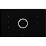 Elica NikolaTesla Switch 83cm Induction Venting Hob - Duct Out Only Black