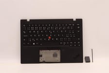 Lenovo Nano X1 1 Keyboard Palmrest Top Cover German Black 5M11B38315