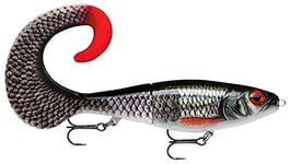 Rapala Unisex Adult X-Rap Otus Fishing Lure with ABS Body and Soft PVC Fishtail Freshwater Spinning Bait Running Depth 0.5-1m Fishing Lure 17cm, Made in Estonia Live Roach, 17cm/40g