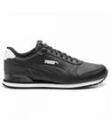 Puma ST Runner v3 Black Mens Trainers Leather (archived) - Size UK 9.5