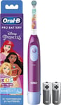Oral-B Pro Battery Powered Kids Electric Toothbrush Extra Soft (Disney Princess)