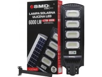 Solcellsdriven Gatlykta 270W 6000K + Handtag