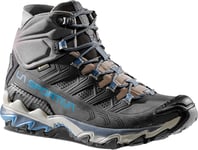 La Sportiva Women's Ultra Raptor II Mid Leather GORE-TEX, Carbon/Atlantic, 37.5