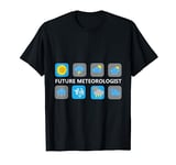 Weather Forecast Symbol Future Meteorologist Meteorology T-Shirt