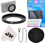 5in1 Kit Lens Cap+Filter Adapter+Screen Protector for Sony RX100 V IV III II
