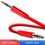 Aux Cable Audio Lead 3.5mm Jack To Jack Stereo Male For Car Pc Phone Mp3 Ipod