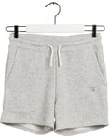 Gant Original Teen Girl Sweat Shorts JR Light Grey Melange (Storlek 134/140)