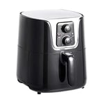Amazon Basics 4 Litre Compact Multi Functional Air Fryer, Black