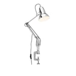 Anglepoise - Original 1227 Desk Lamp With Clamp Bright Chrome - Silver - Skrivbordslampor